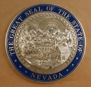 Nevada Seal Silver Ox with Rim Color