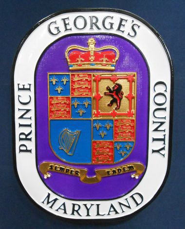 PRINCE GEORGE'S COUNTY, MARYLAND Wall Seal / www.dondero.com